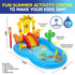Bestway 2.6 x 1.8m Inflatable Wild West Water Fun Park Pool With Slide 278L